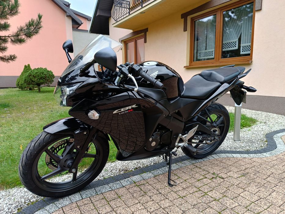 Honda CBR 125R*ORYGINAŁ*Nowe opony, napęd*Rej.PL*Transport