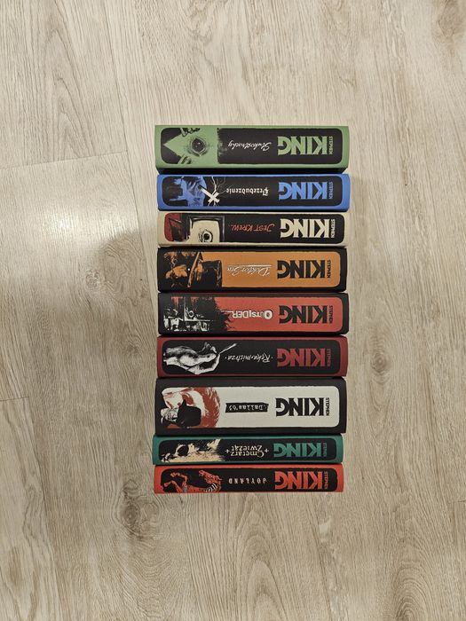 Stephen King 11 książek twarda oprawa nowe