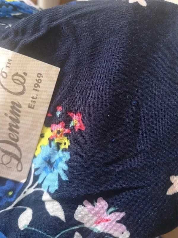 Spodenki w kwiatki Denim CO (Primark) rozmiar z metki 36