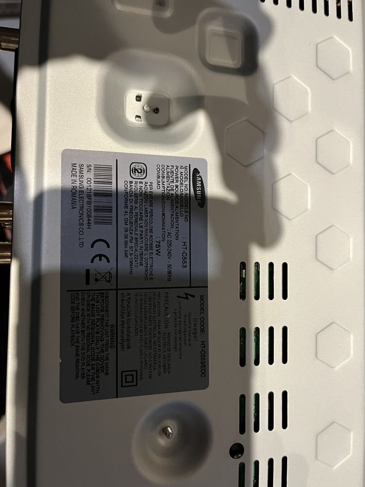 Kino domowe samsung, 5 glosnikow subufer odtwarzacz