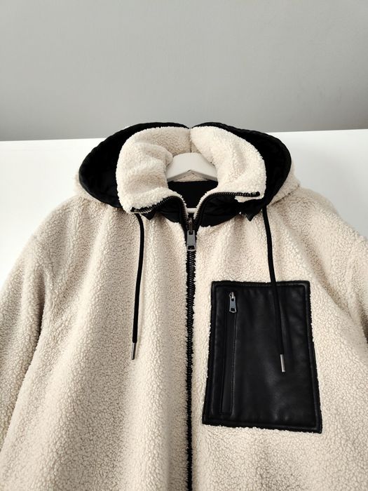 Kurtka Massimo dutti 36 S baranek bomber oversize