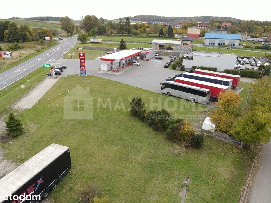 Teren inwestycyjny przy DW911 - obok ORLENU