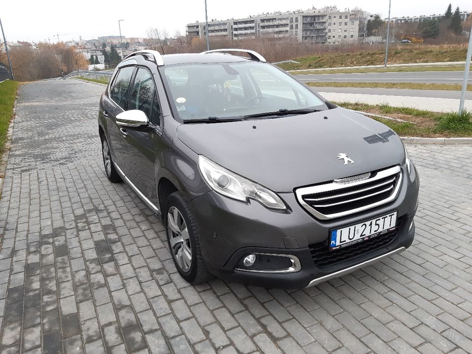 Peugeot 2008 1.6 eHdi manual 6 biegów półskóra navi klimatronik