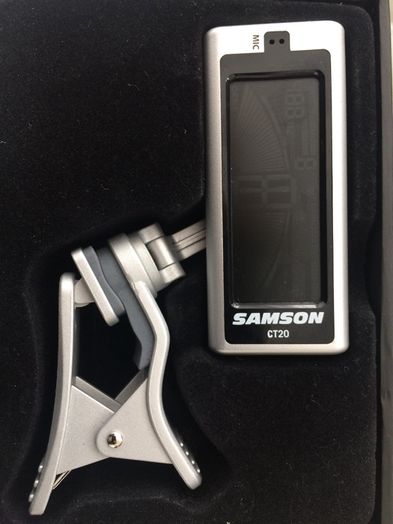 Samson CT 20 clip on tuner stroik do gitary