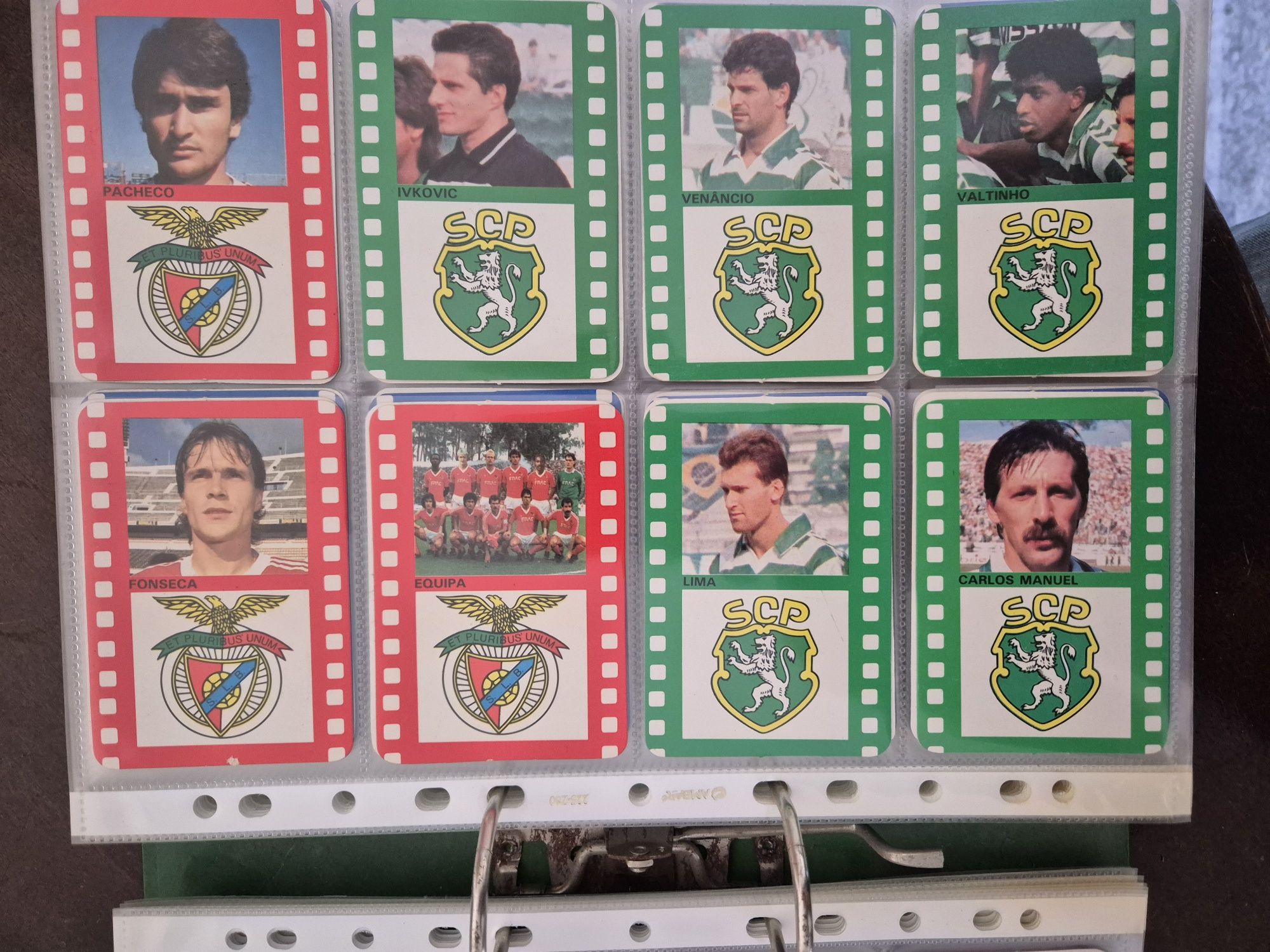 Coleção de calendários de bolso
