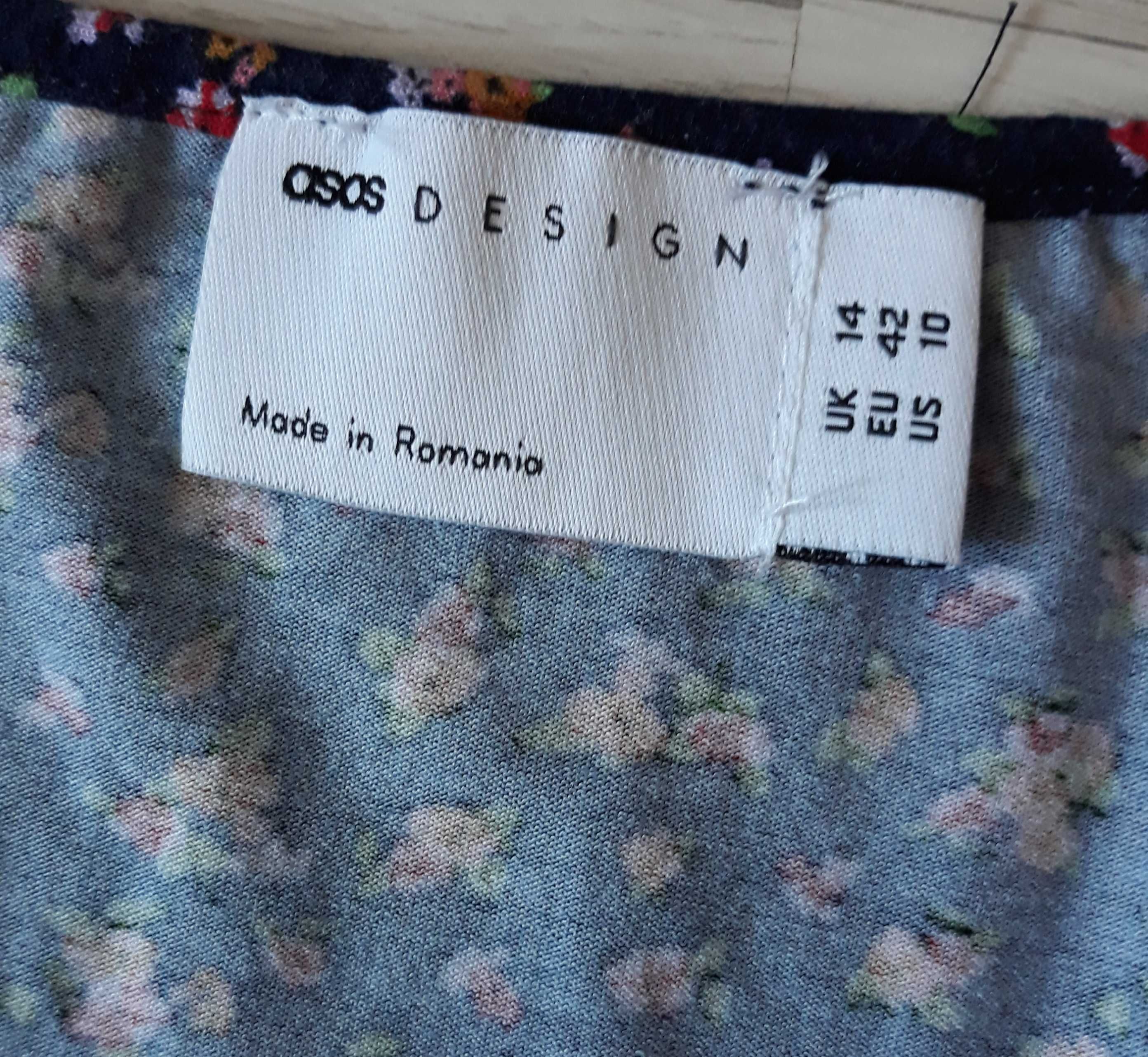 Asos Letnia sukienka kr.rękaw 14/ 42