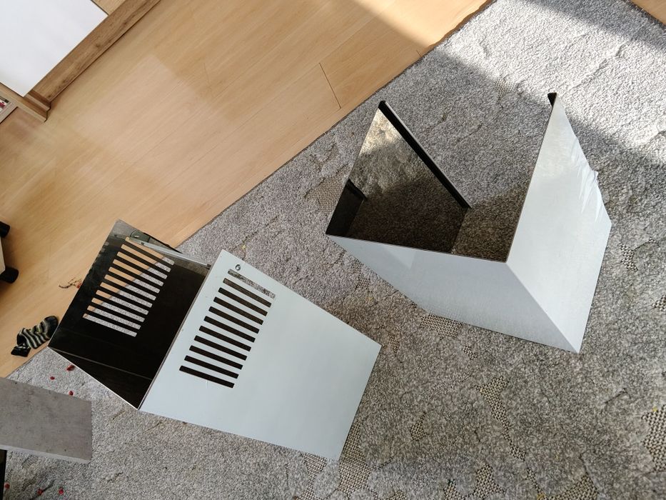 Maskownica kanał komin  obudowa do okapu 23.5cm szer x 19.5 glęb.