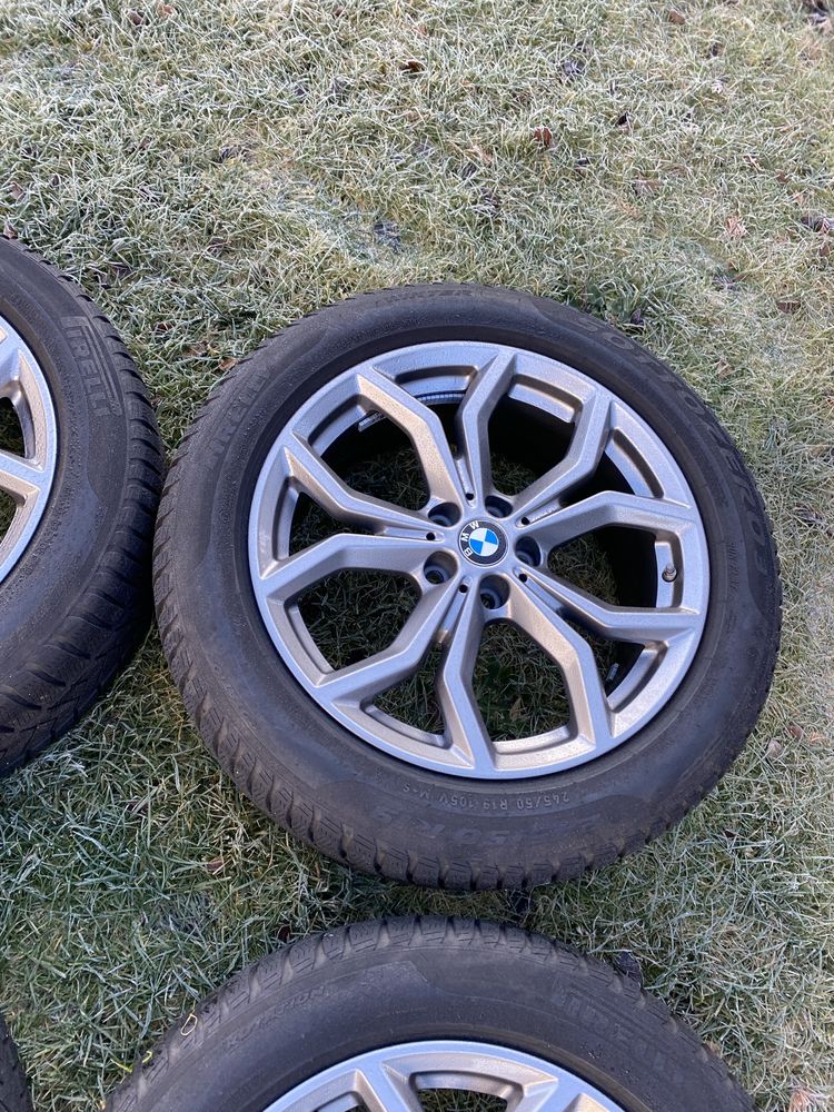 Oryginalne koła zimowe 19 cali BMW X3 G01 X4 G02 wzór 694 245/50 R19