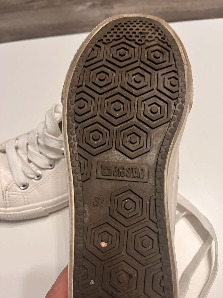 Tramki BigStar skórzane 37 stan bdb