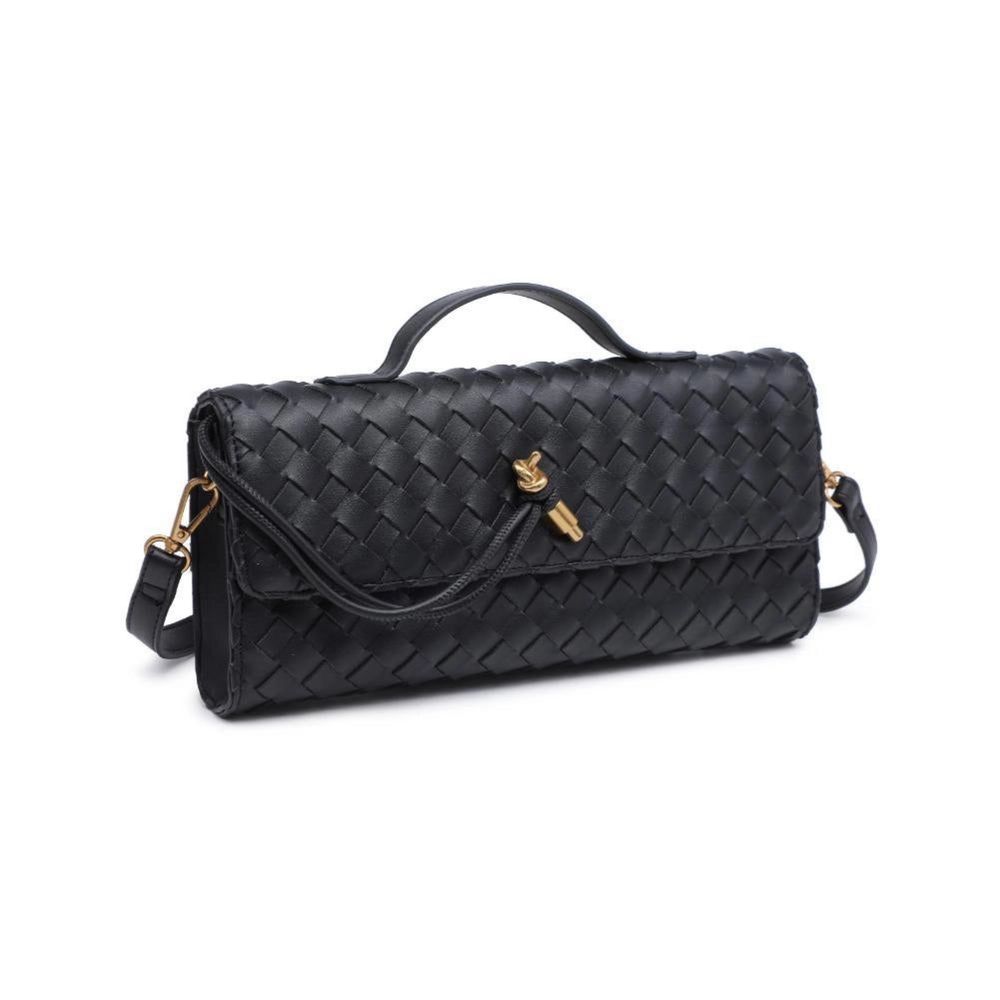 Сумка клатч Bottega Veneta Long Clutch Andiamo With Handle Black