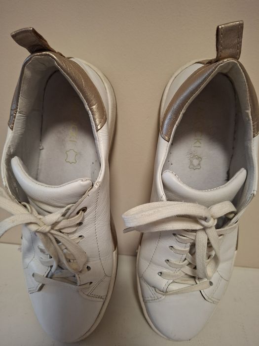 Buty biały damskie r37