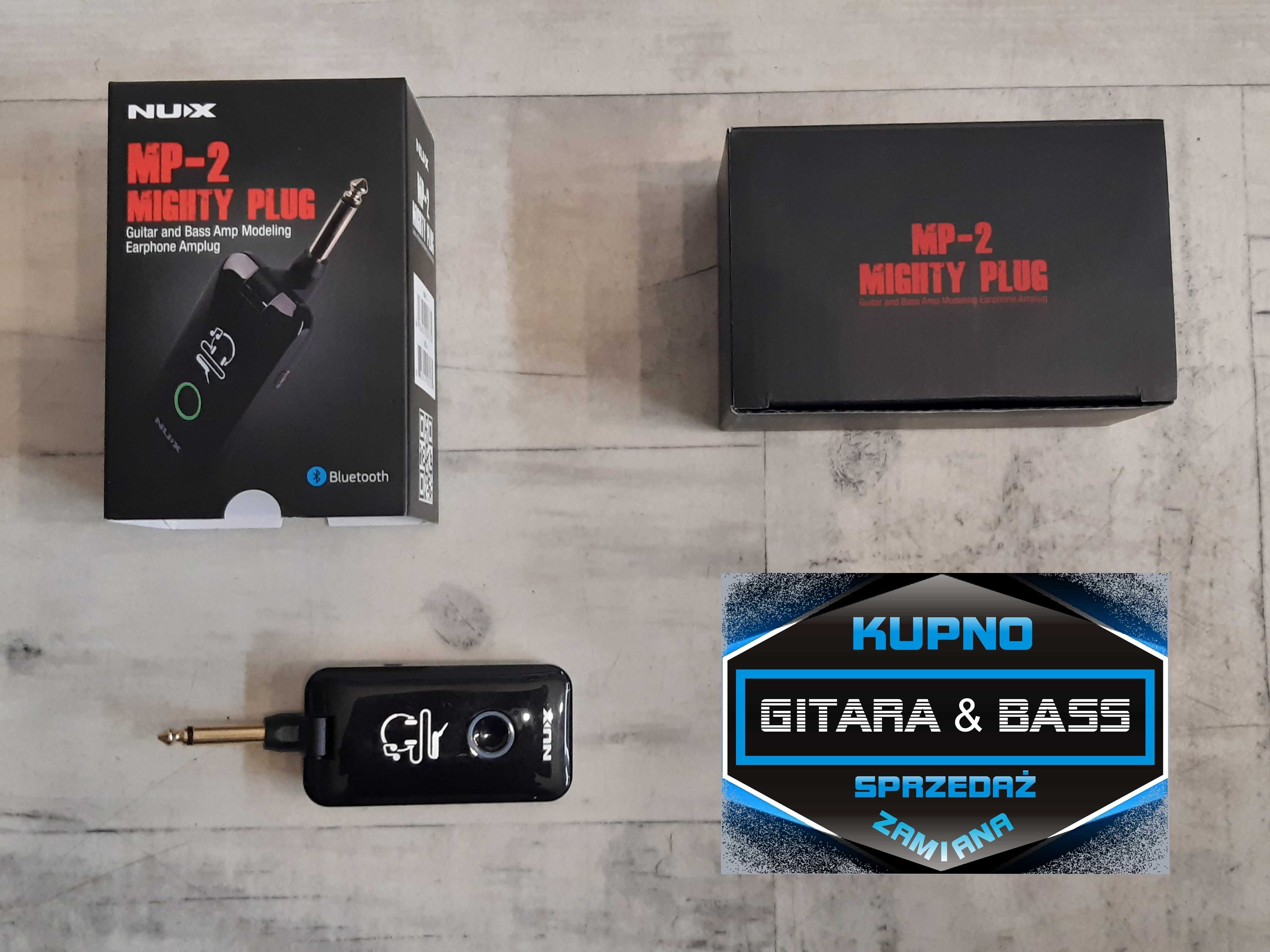 Słuchawkowy Wzmacniacz Gitarowy NUX Mighty Plug MP-2 -lub dodam Gratis