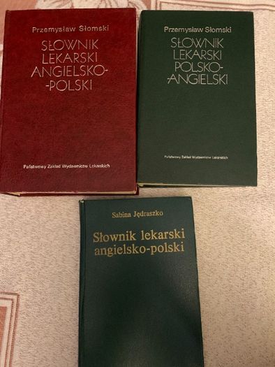 Słownik lekarski angielsko - polski Słomski i Jędraszko