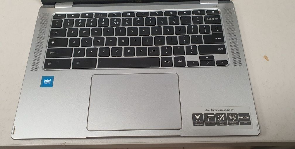 Acer Chromebook Spin 314 Intel N4500