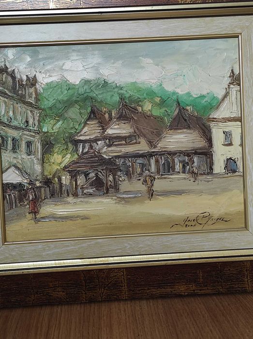 Obraz na płótnie,, Kazimierz Dolny,,