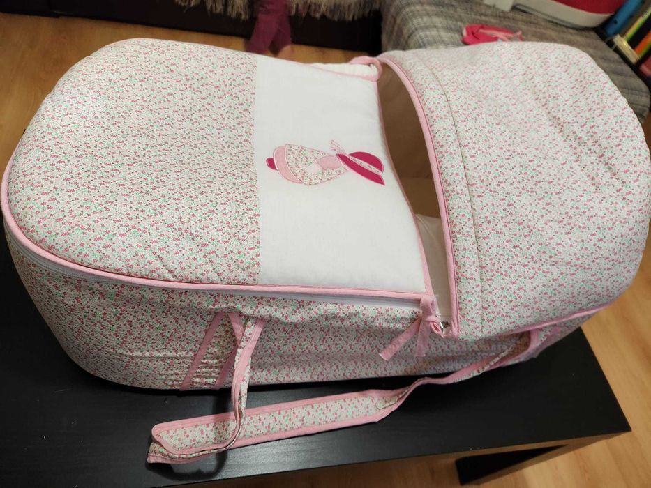 Alcofa para Bebé - Rosa