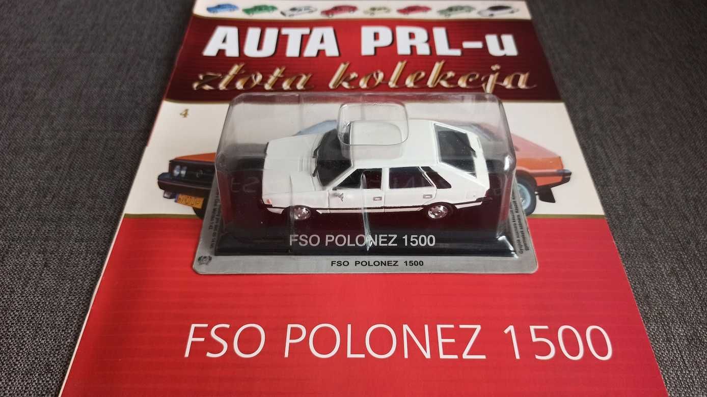 FSO Polonez 1500 1:43 Model Deagostini kultowe PRL Złota Kolekcja aut