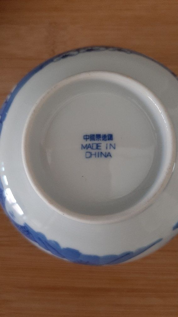 Conjunto de 2 taças chinesas