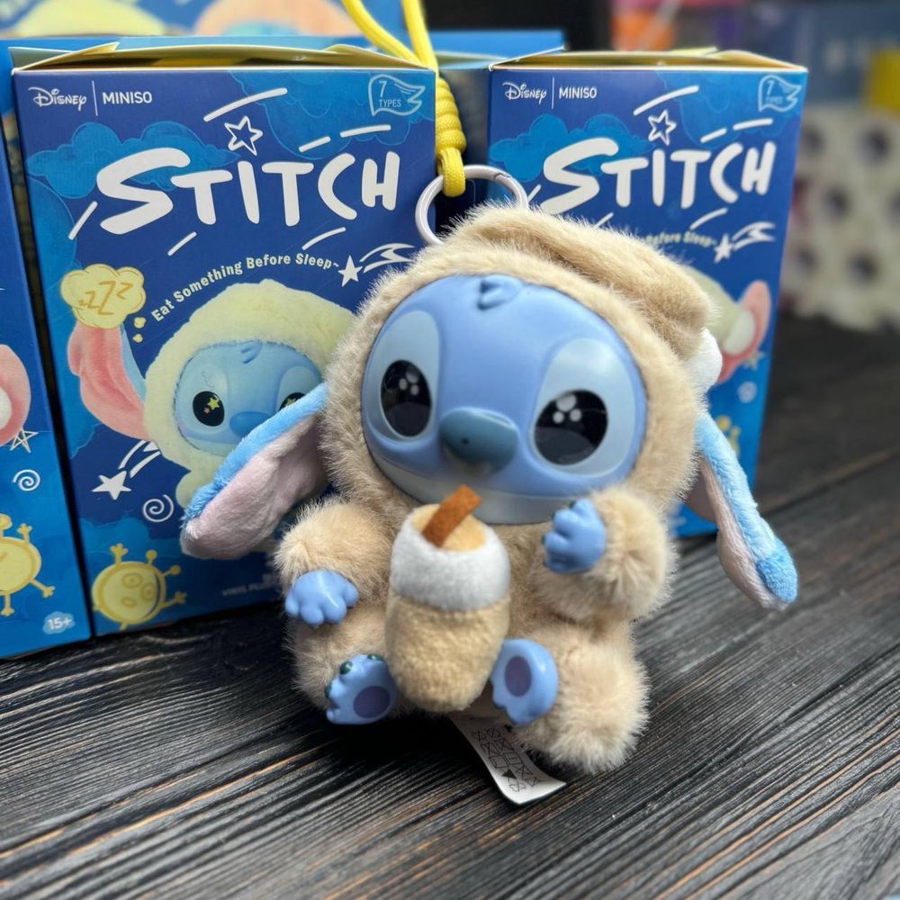 ‼️ХІТ‼️Стіч Лабубу плюшева іграшка-брелок, сюрприз Stitch. Disney.