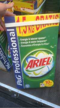 Proszek do prania Ariel 10+1,5kg gratis . Uniwersalny