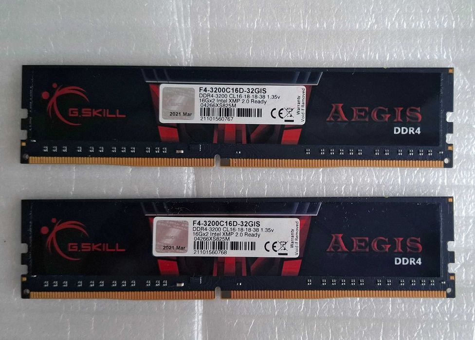 Pamięci Ram G.SKILL DDR4 32GB (2x16GB) 3200MHz