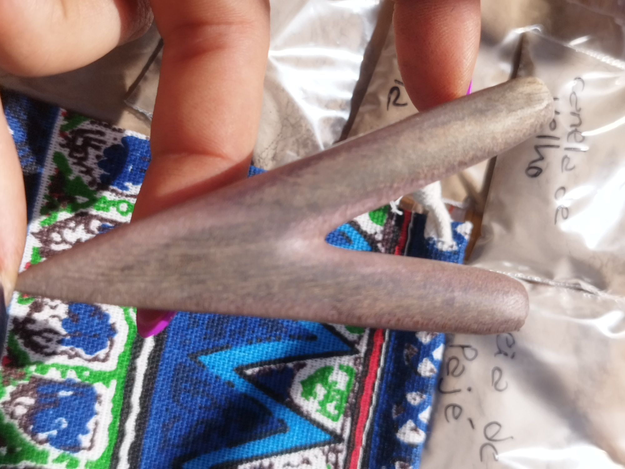 Kuripe aplicador de Rapé