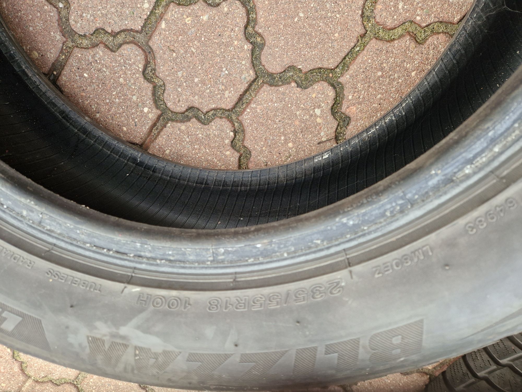 Bridgestone Blizak 235/55 r18 komplet zimówki opony jak nowe