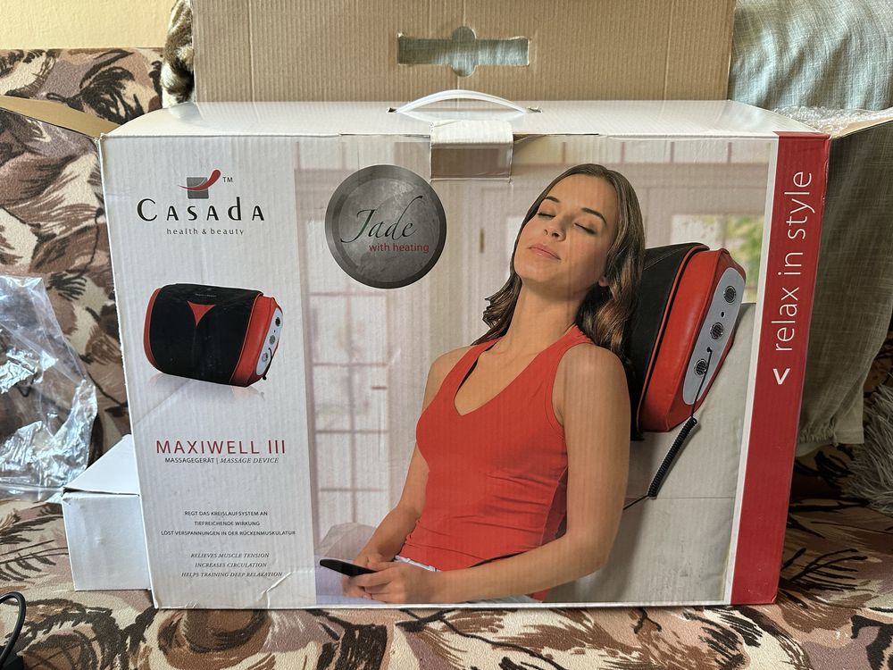Poduszka masująca Maxiwell III Casada Jade