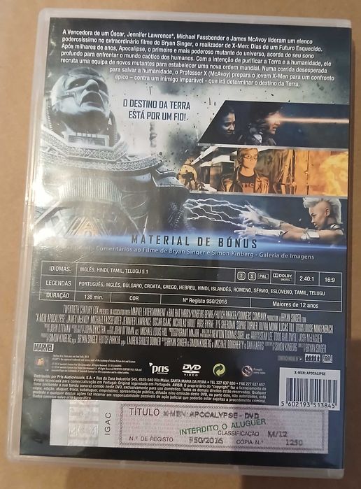 Filme X-Men Apocalipse