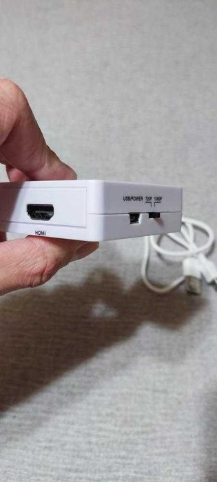 Adapter AV2HDMI MINI (Przejściówka z AV do HDMI)