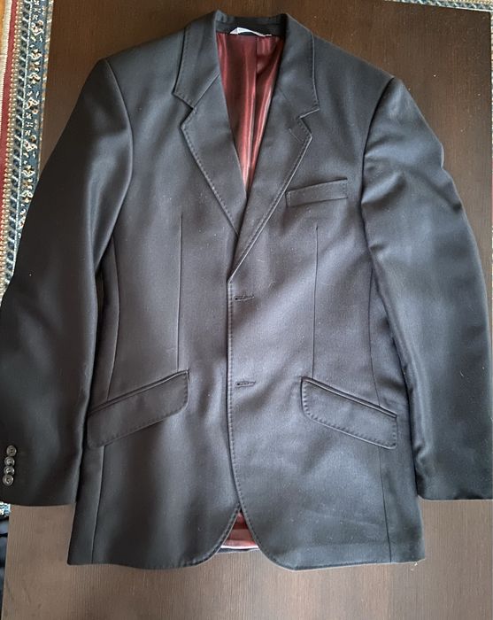 Garnitur męski czarny