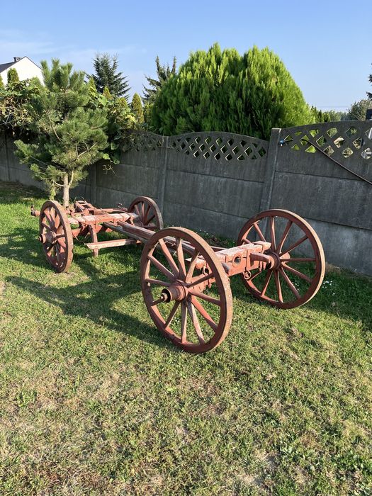 Wóz drewniany żelaźniak