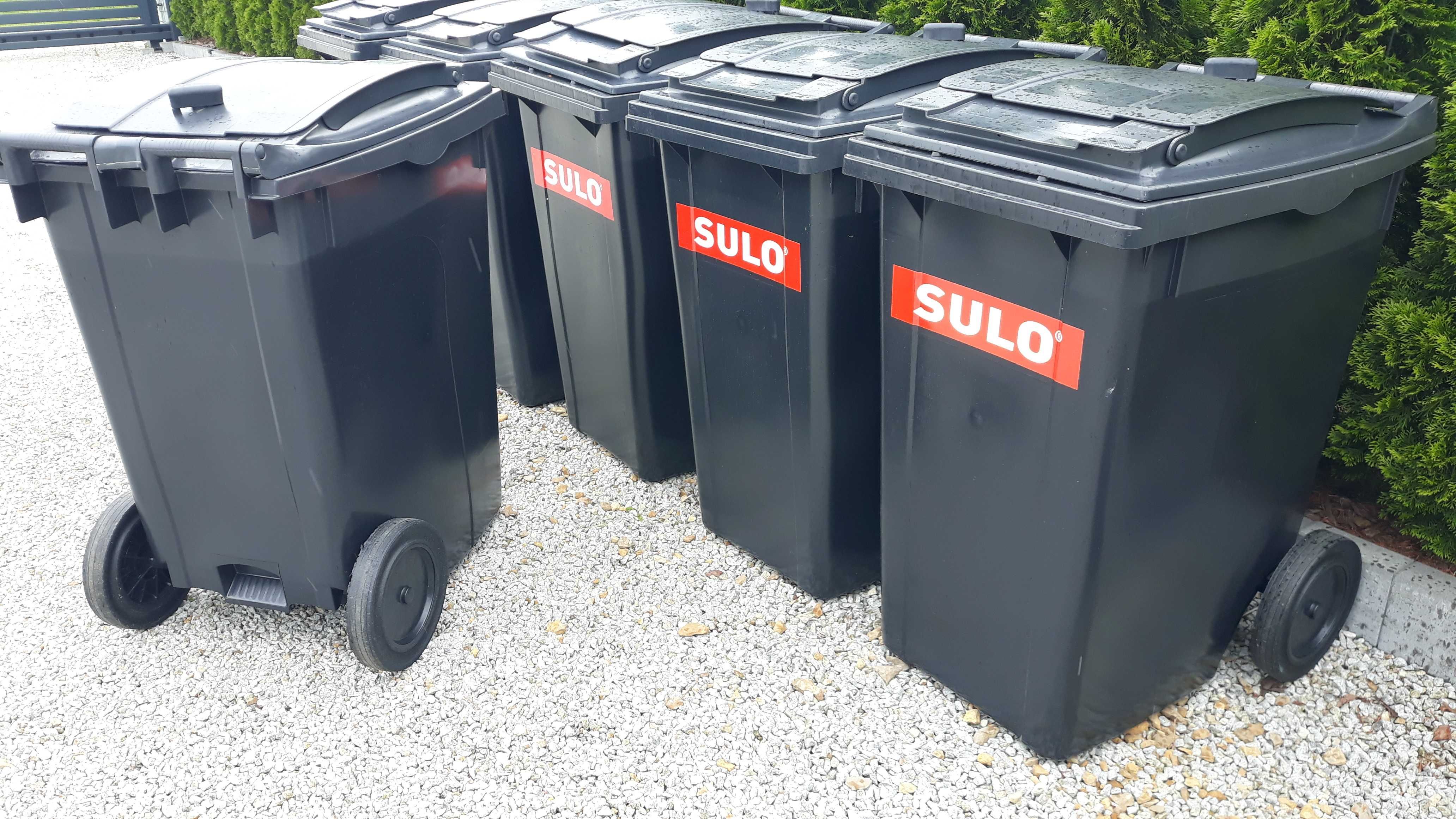 Kosz na śmieci pojemnik na odpady duży 340L SULO 240 DOSTAWA GRATIS!