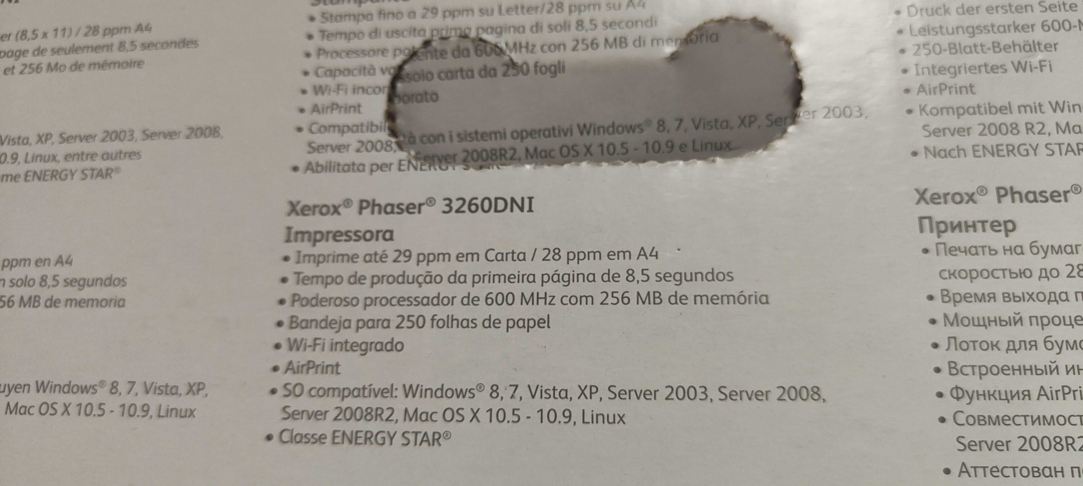 Impressora Xerox