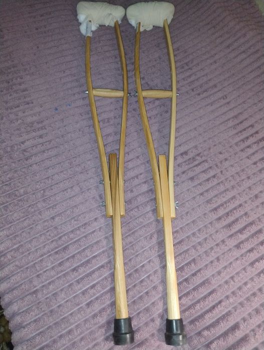 Милиці дитячі (костыли) дерев'яні