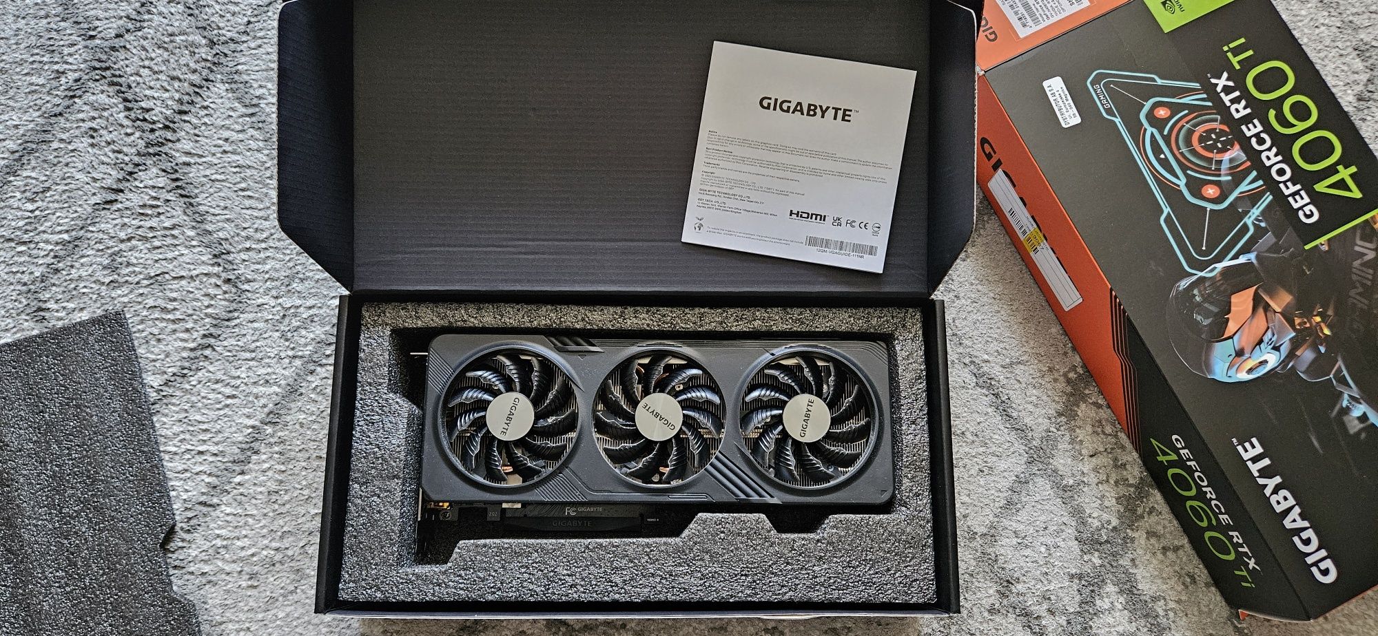 Gigabyte RTX 4060ti 16GB OC