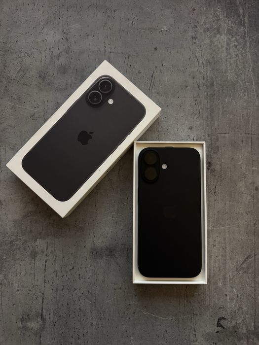 IPHONE 16 128gb BLACK 95% | Dobry stan