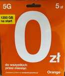 Starter Orange Yes 1200GB na start