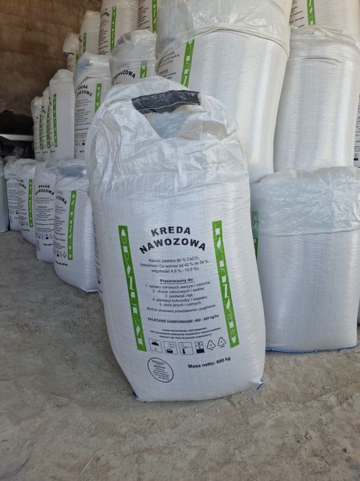 Czarna kreda, wapno nawozowe granulowane węglanowe magnezowe i kreda