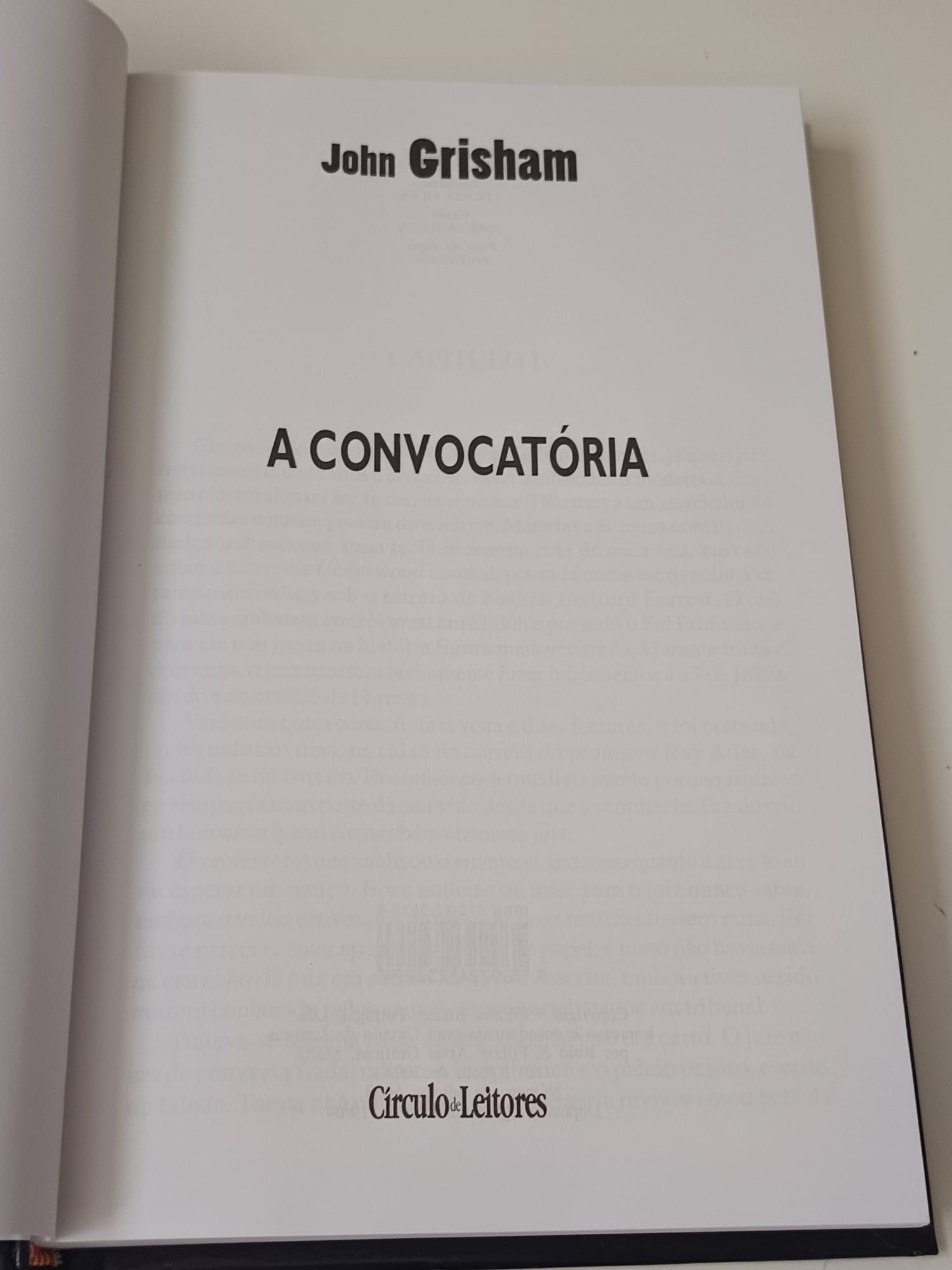 A convocatória  - John Grisham