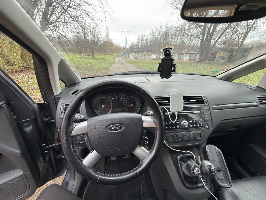 Ford C-MAX 2.0 TDCi GHIA | Skóra | Podgrzewane fotele | Hak | 2006
