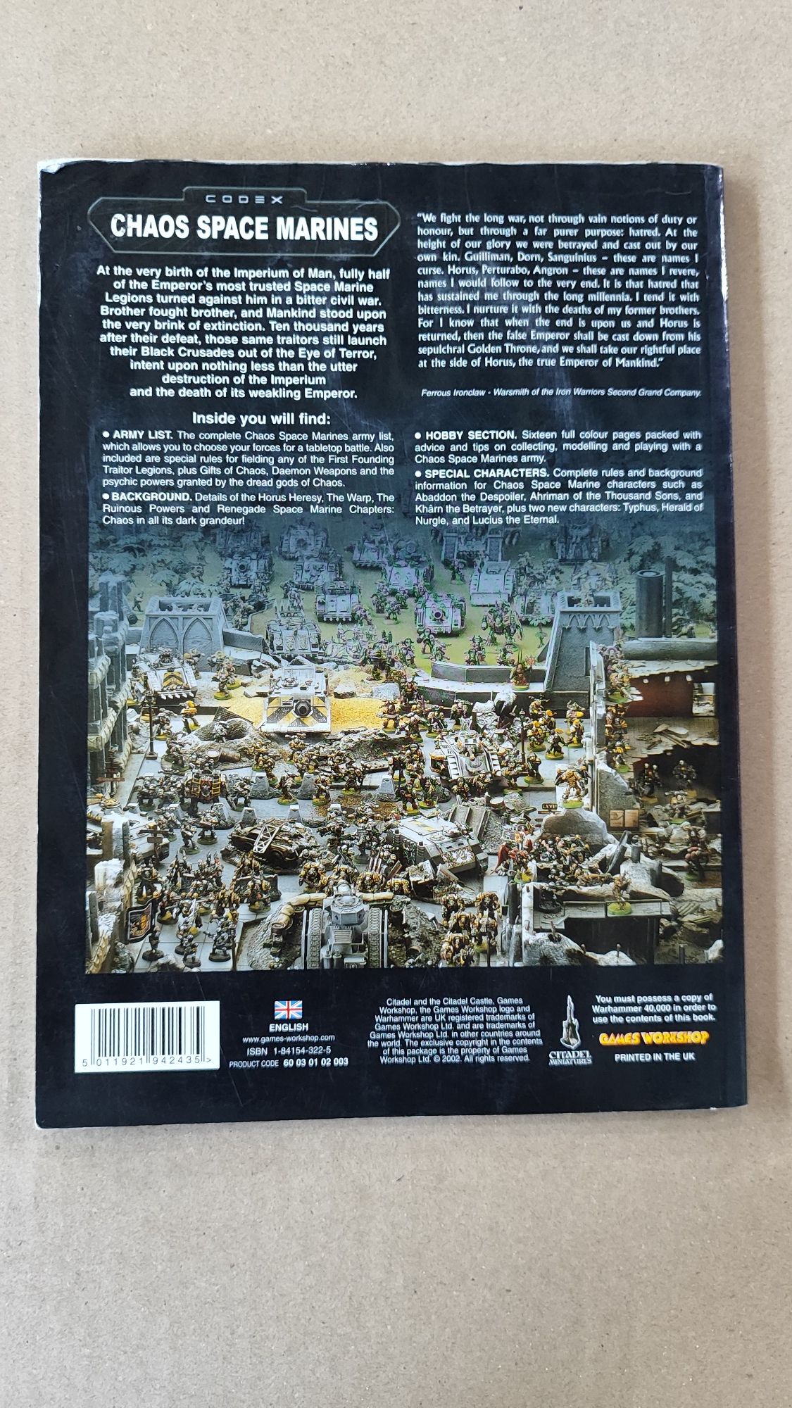 Codex Chaos Space Marines