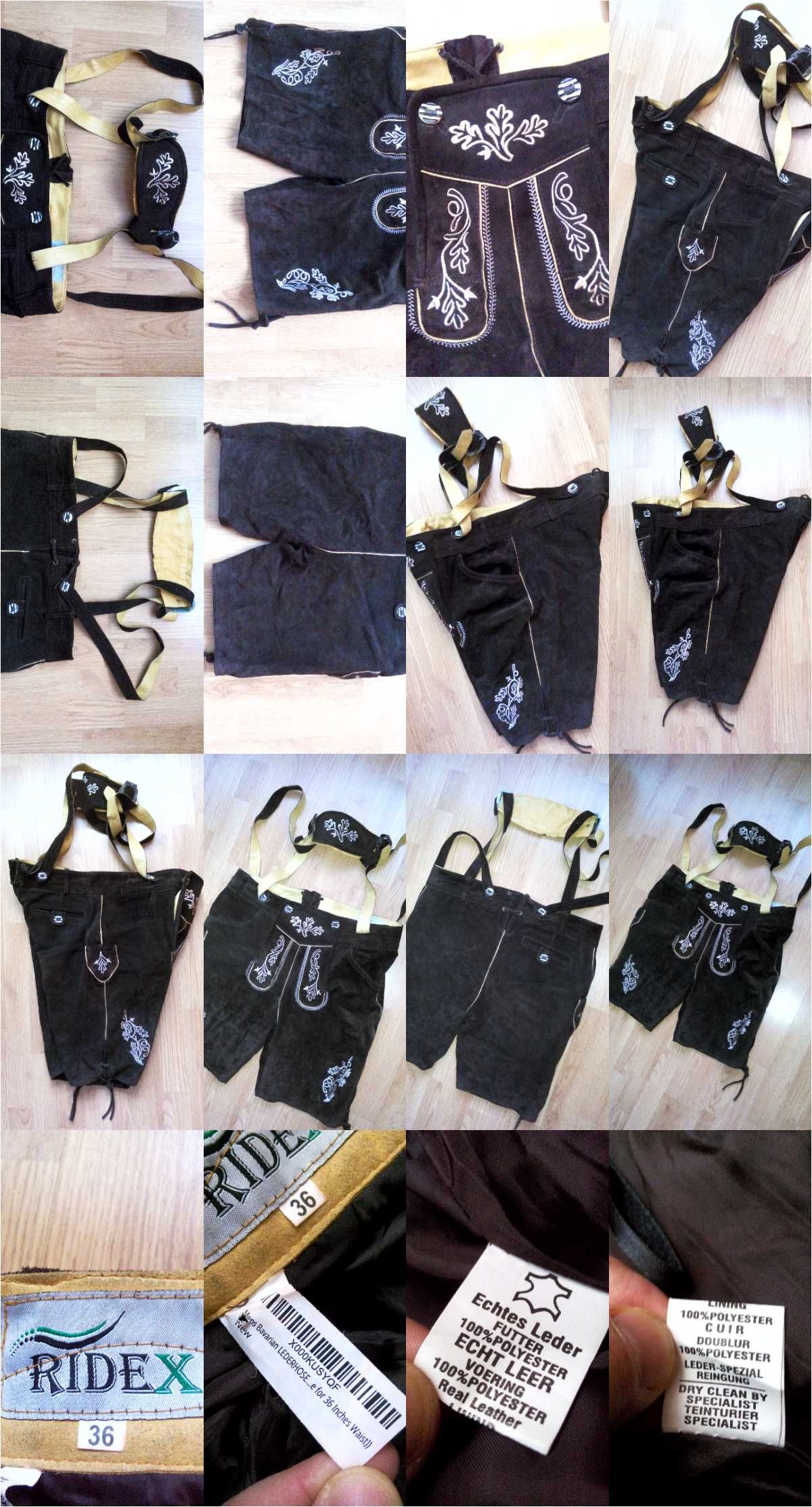 Spodenki Bavarskie model Bavarian Lederhose