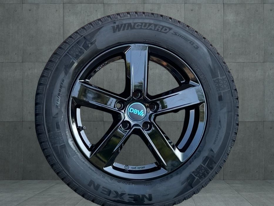 Koła felgi 5x112 R16 opony zimowe 215/60R16 Demo