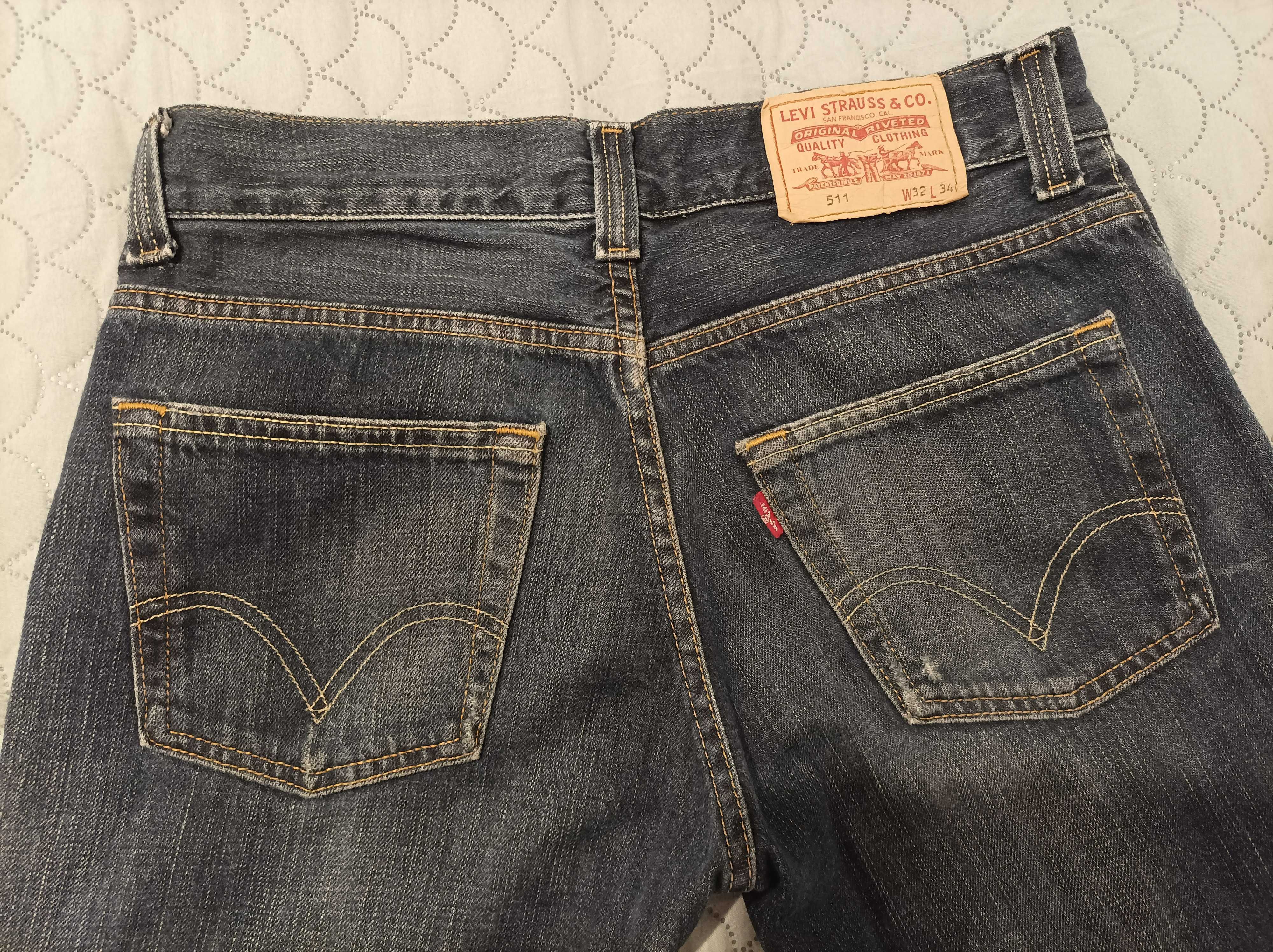 nowe jeansy damskie Levi's rozmiar 32/34