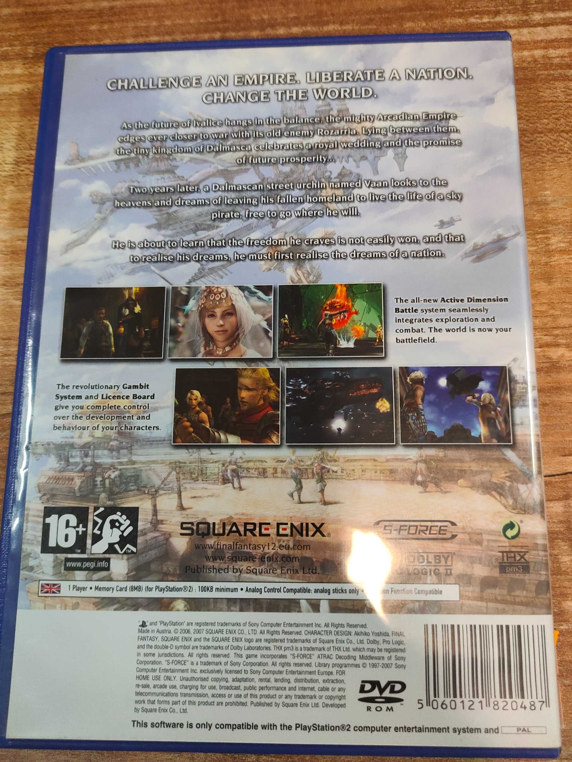 Final Fantasy XII PS2 Sklep Wysyłka Wymiana