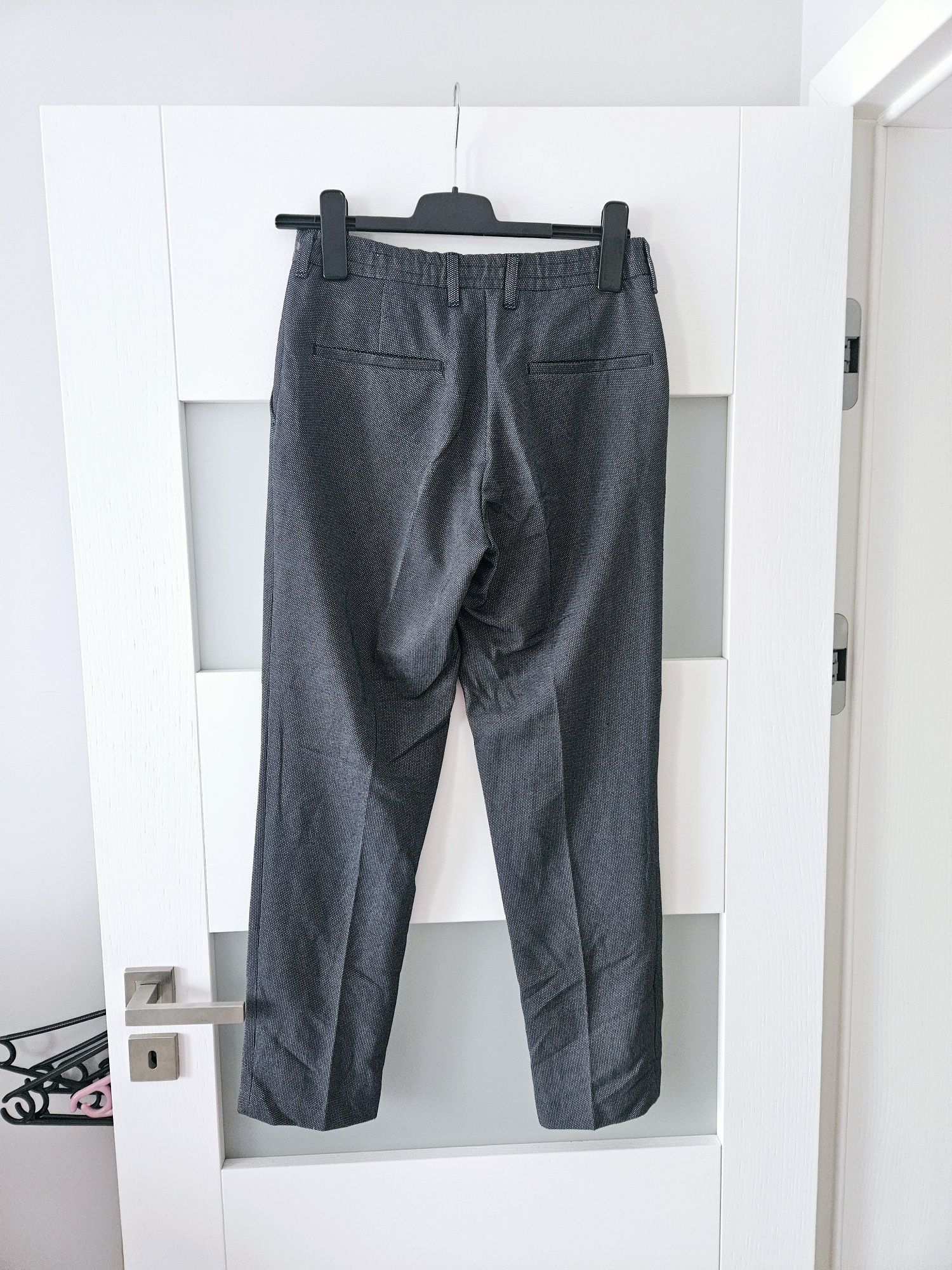 Nowe granatowe spodnie Zara s 36 eleganckie spodnie s