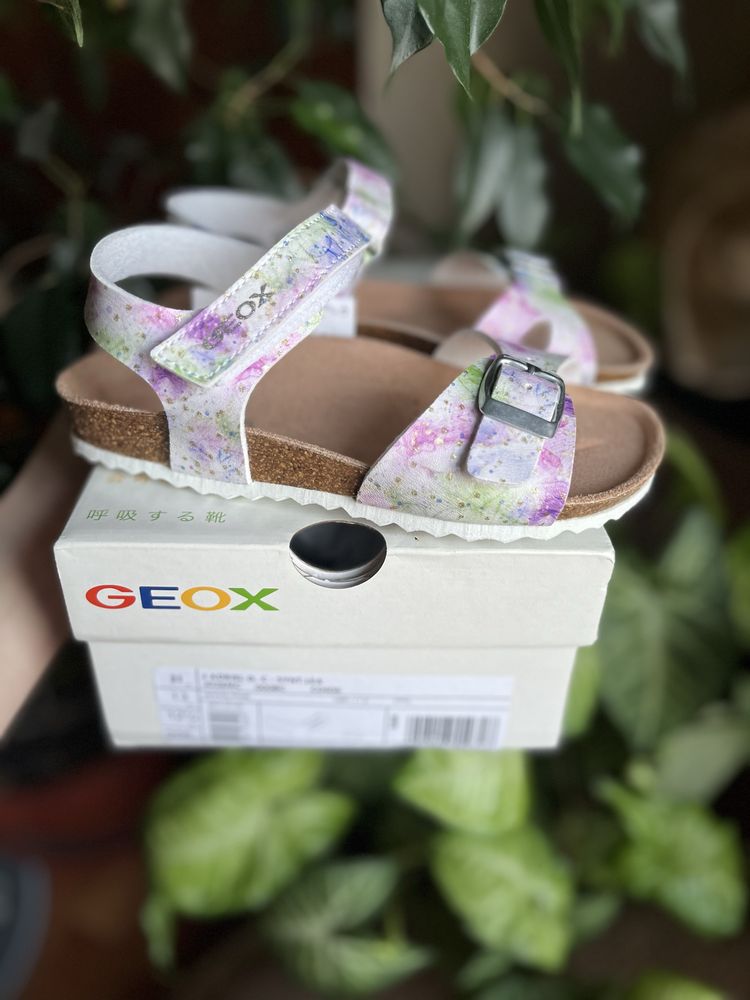 Босоніжки geox Adriel 31р. на дівчинку, босоножки, сандалии, пробкова
