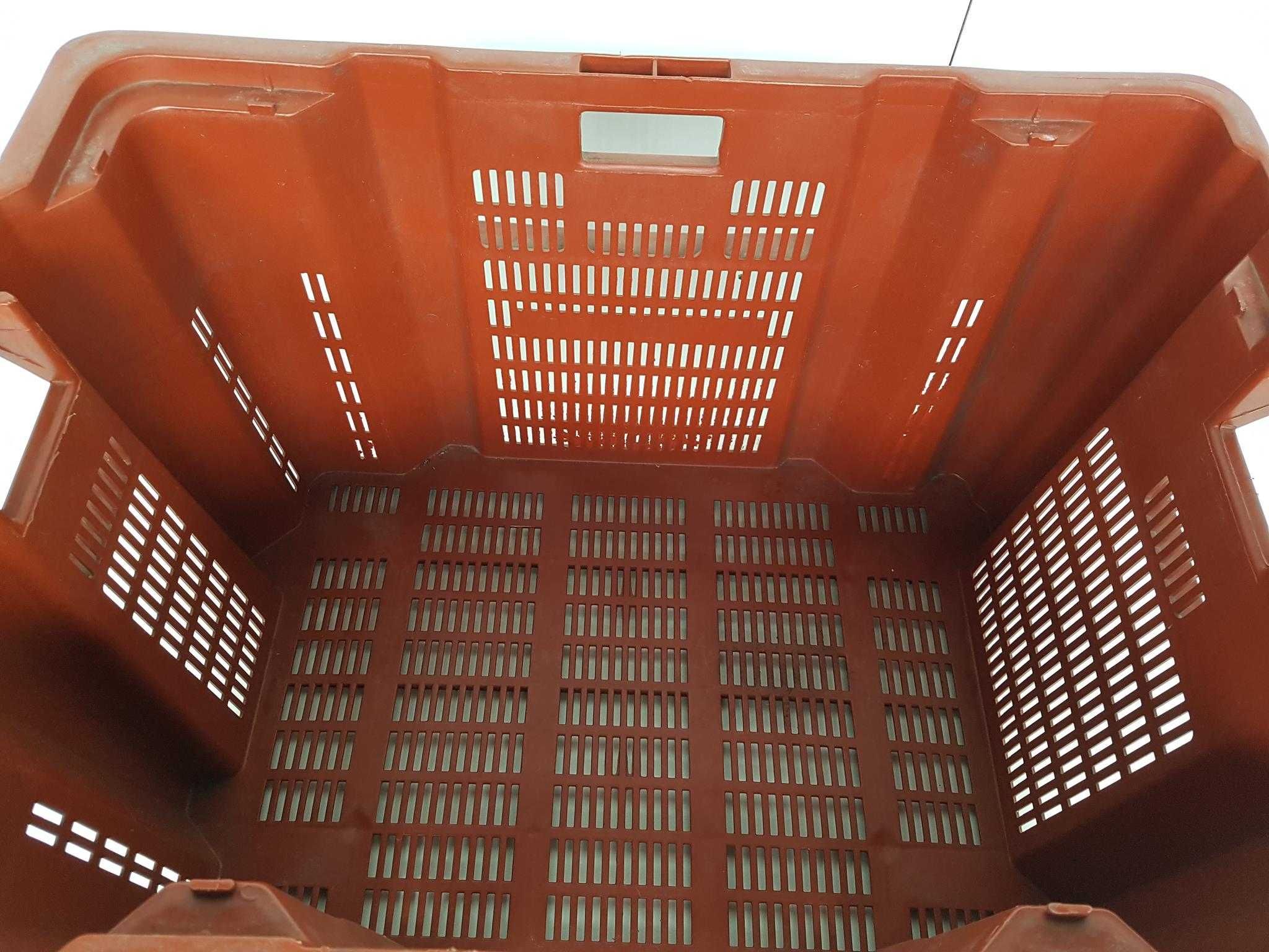 Pojemnik Skrzynka Kosz Magazynowy Transportowy 80x60x44cm DUŻY.