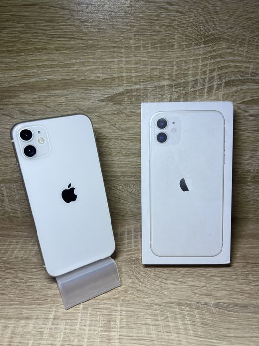 iPhone 11 64GB Biały + pudełko + akcesoria